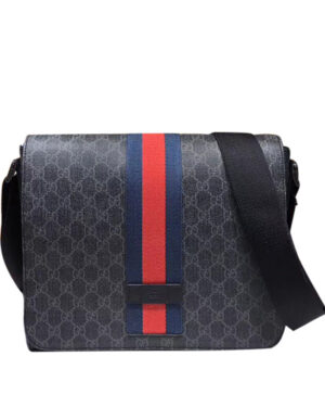 Gucci GG Supreme messenger 475432 Black