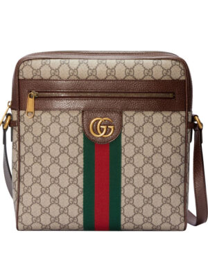 Gucci Ophidia GG medium messenger bag 547934 Dark Coffee