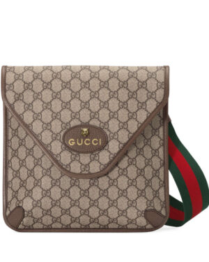 Gucci Neo Vintage GG Medium Messenger 598604 Dark Coffee
