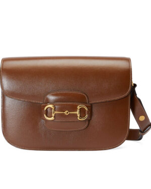 Gucci 1955 Horsebit small shoulder bag 602204 Coffee