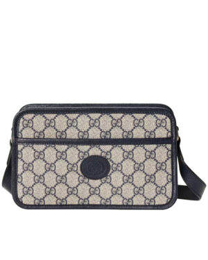 Gucci GG Shoulder Bag 658572 Dark Blue