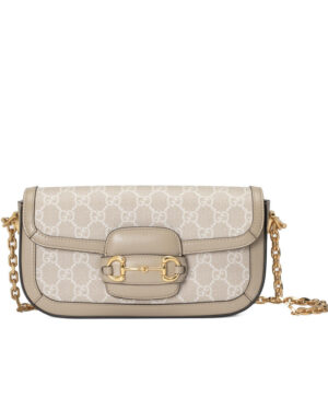 Gucci Horsebit 1955 Shoulder Bag 735178 Cream