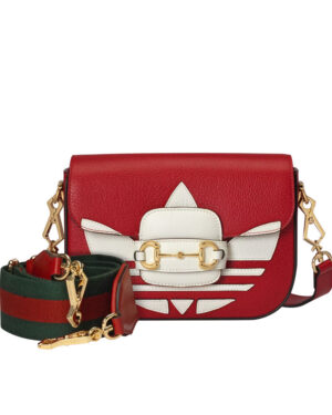 Gucci x Adidas Horsebit 1955 GG Mini Bag Red
