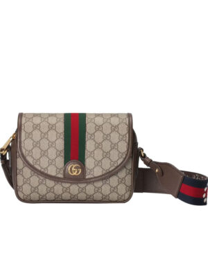Gucci Ophidia Mini GG Shoulder Bag 722117 Dark coffee
