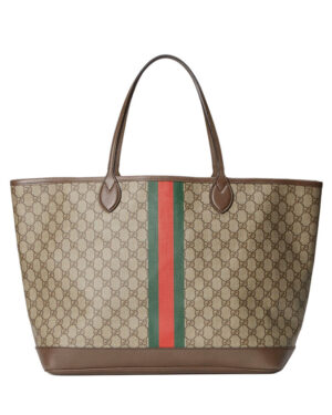 Gucci Ophidia GG Large Tote Bag 726755 Dark Coffee