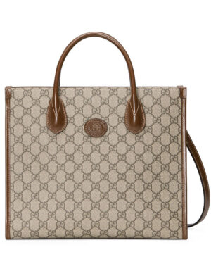 Gucci GG Small Tote Bag 659983 Coffee
