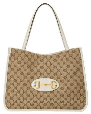 Gucci 1955 Horsebit tote bag 623694 Cream
