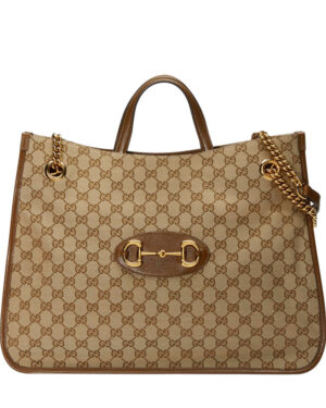Gucci 1955 Horsebit large tote bag 623695 Coffee