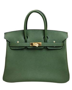 Hermes Birkin 25 Togo Leather Dark Green