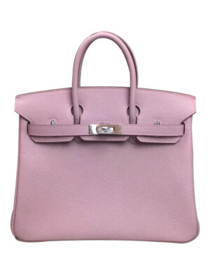 Hermes Birkin 25 Togo Leather Pink