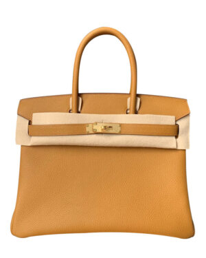 Hermes Birkin 30 Togo Leather Apricot