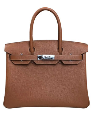 Hermes Birkin 30 Togo Leather Light Coffee