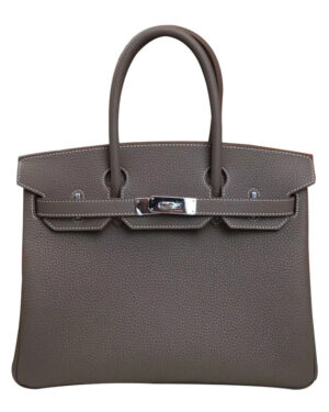 Hermes Birkin 30 Togo Leather Dark Gray