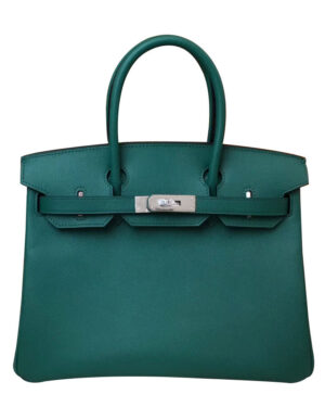 Hermes Birkin 30 Epsom Leather Dark Green