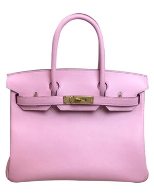 Hermes Birkin 30 Swift Leather Pink