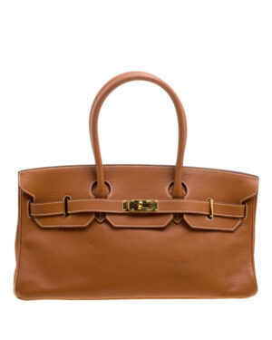 Hermes Birkin 42 Togo Handbag Coffee