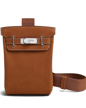 Hermes Hac a Dos PM Backpack H083589 Light Coffee