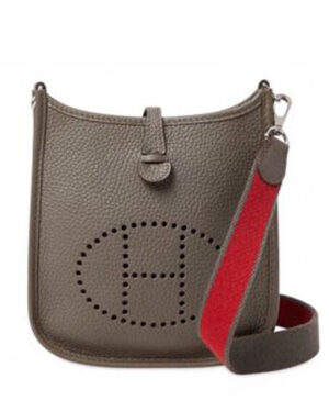 Hermes Evelyne 16 Amazone Bag Dark Gray