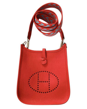 Hermes Evelyne 16 Amazone Bag Red