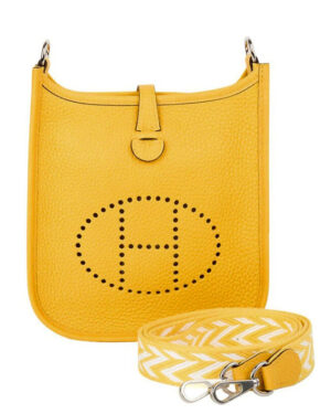Hermes Evelyne 16 Amazone Bag Yellow