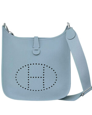 Hermes Evelyne III 29 Bag Light Blue