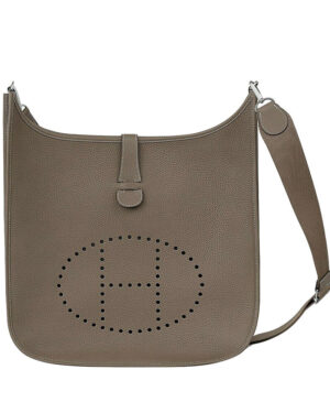 Hermes Evelyne III 29 Bag Gray