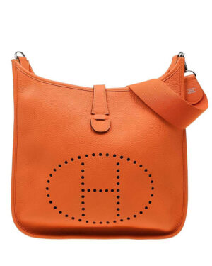 Hermes Evelyne III 29 Bag Orange