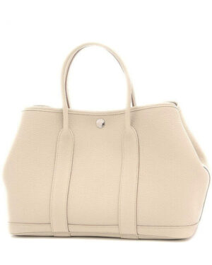 Hermes Garden Party 36 Bag Cream