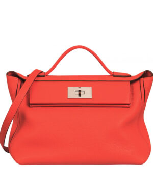 Hermes Sac 24/24 Bag Red