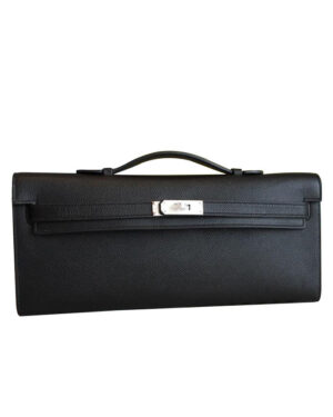 Hermes Kelly Cut Rouge H Black