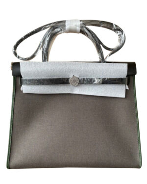 Hermes Herbag Zip Tote Bag Black