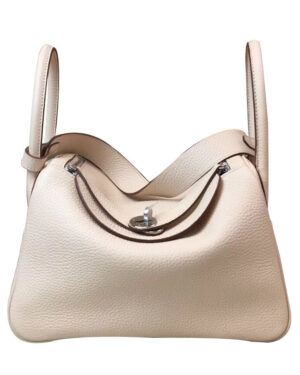 Hermes Linda Bag 26 Togo Leather Cream