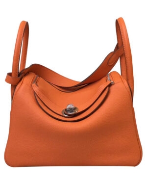 Hermes Linda Bag 26 Togo Leather Orange