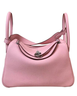 Hermes Linda Bag 26 Togo Leather Pink