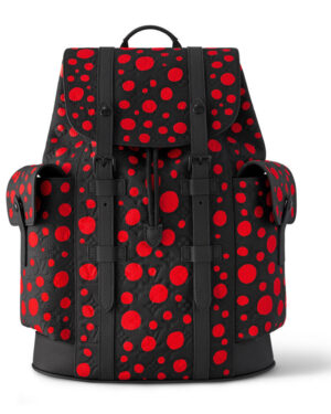 LVxYK Christopher Backpack M21978 Red