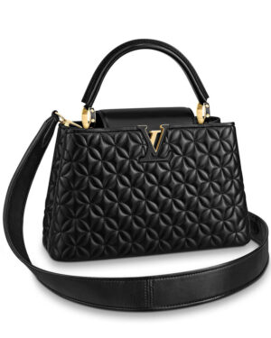 Louis Vuitton Capucines PM M55366 Black