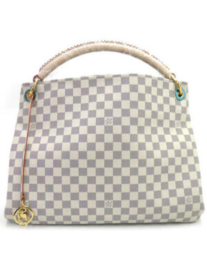 Louis Vuitton Damier Artsy N41174 White