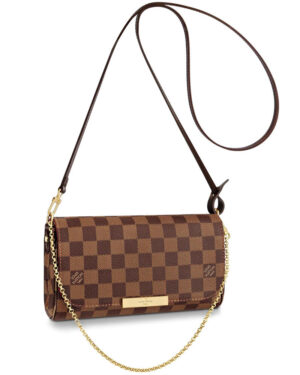Louis Vuitton Damier Favorite N41276 Brown