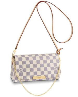 Louis Vuitton Damier Eva Clutch N41277 White