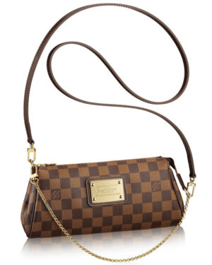 Louis Vuitton Damier Canvas Eva Clutch N55213 Brown