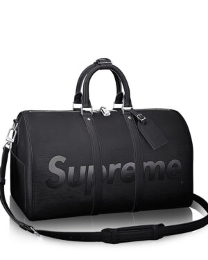 Louis Vuitton X Supreme Epi Keepall Bag