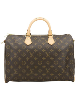 Louis Vuitton monogram speedy M40392 Brown