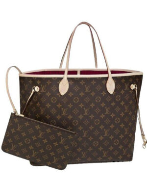 Louis Vuitton Monogram Neverfull M40991 Red