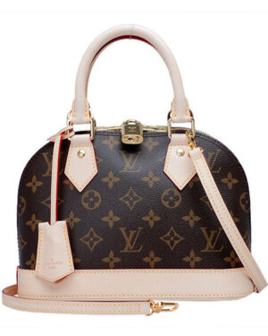 Louis Vuitton Monogram Canvas Alma Shoulder Bag M53152 Brown