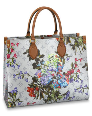 Louis Vuitton Onthego MM M21233 Silver Gray