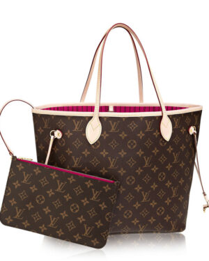 Louis Vuitton Neverfull MM M41178 M50366 Peachblow