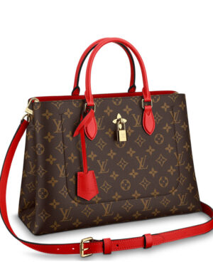 Louis Vuitton Flower Tote M43550 M43553 Red