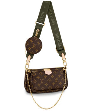 Louis Vuitton Multi Pochette Accessoires M44813 Green