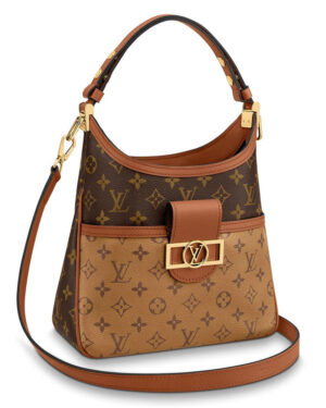 Louis Vuitton Hobo Dauphine PM M45194 Brown