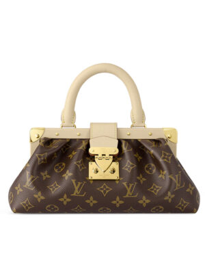 Louis Vuitton Monogram Clutch M46544 Brown